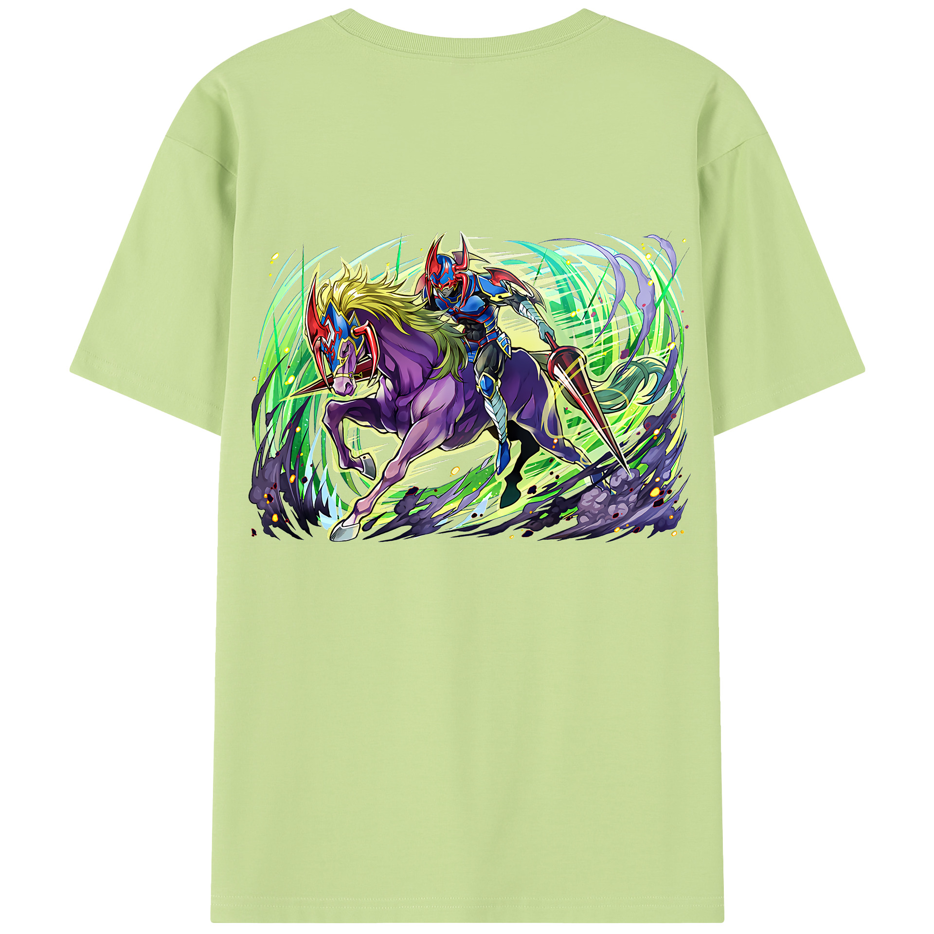 （画像用） 遊☆戯☆王 Yu-Gi-Oh! 綿100％半袖Tシャツ（背面プリント）